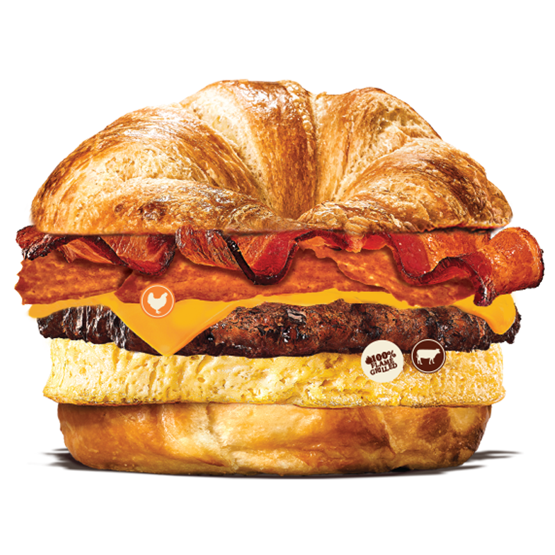 Burger King® Fully Loaded Croissanwich® With Egg